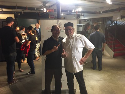 Chef Yoon and David Gordon