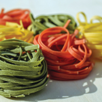 noodles with edible insects flour